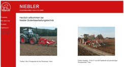 Desktop Screenshot of niebler-gmbh.de